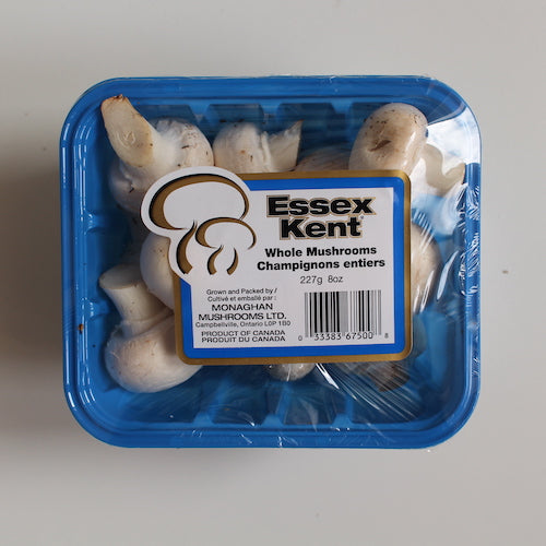 Mushrooms - Whole White 8oz (Pkg)