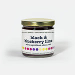 Black & Blueberry Lime Jam from County Fare - no sugar, sold individually.