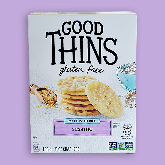 Good Thins Rice Crackers (Sesame)