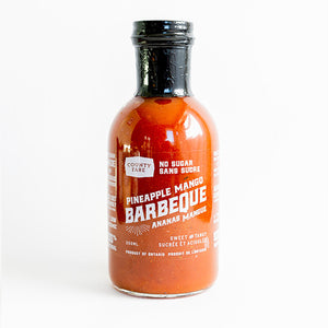 
                  
                    Load image into Gallery viewer, No sugar pineapple mango barbeque sauce from county fare. Sold individually.
                  
                